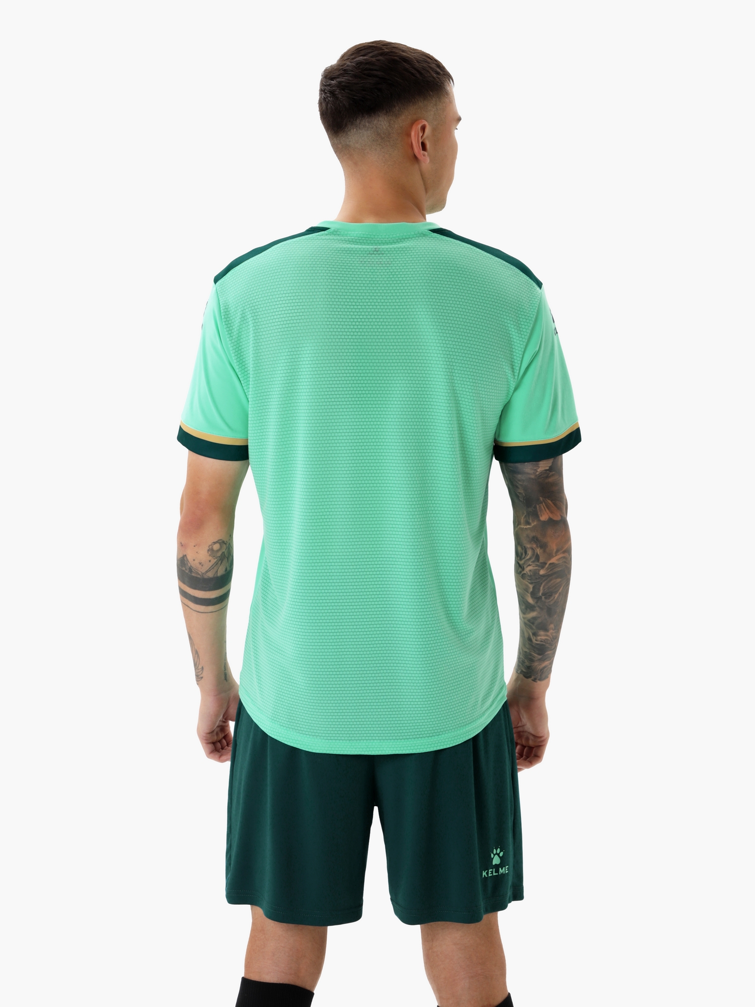 Футбольная форма Kelme Football Suit 8351ZB1158-328 Tea\Blue-green
