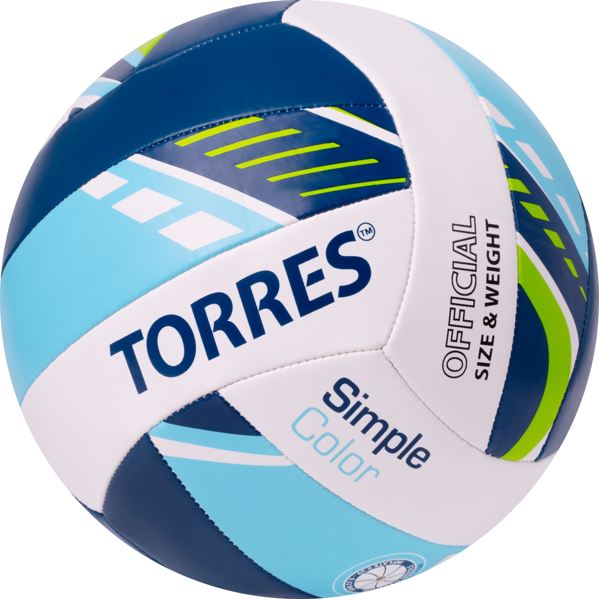 Мяч волейбольный Torres Simple Color V323115 р.5