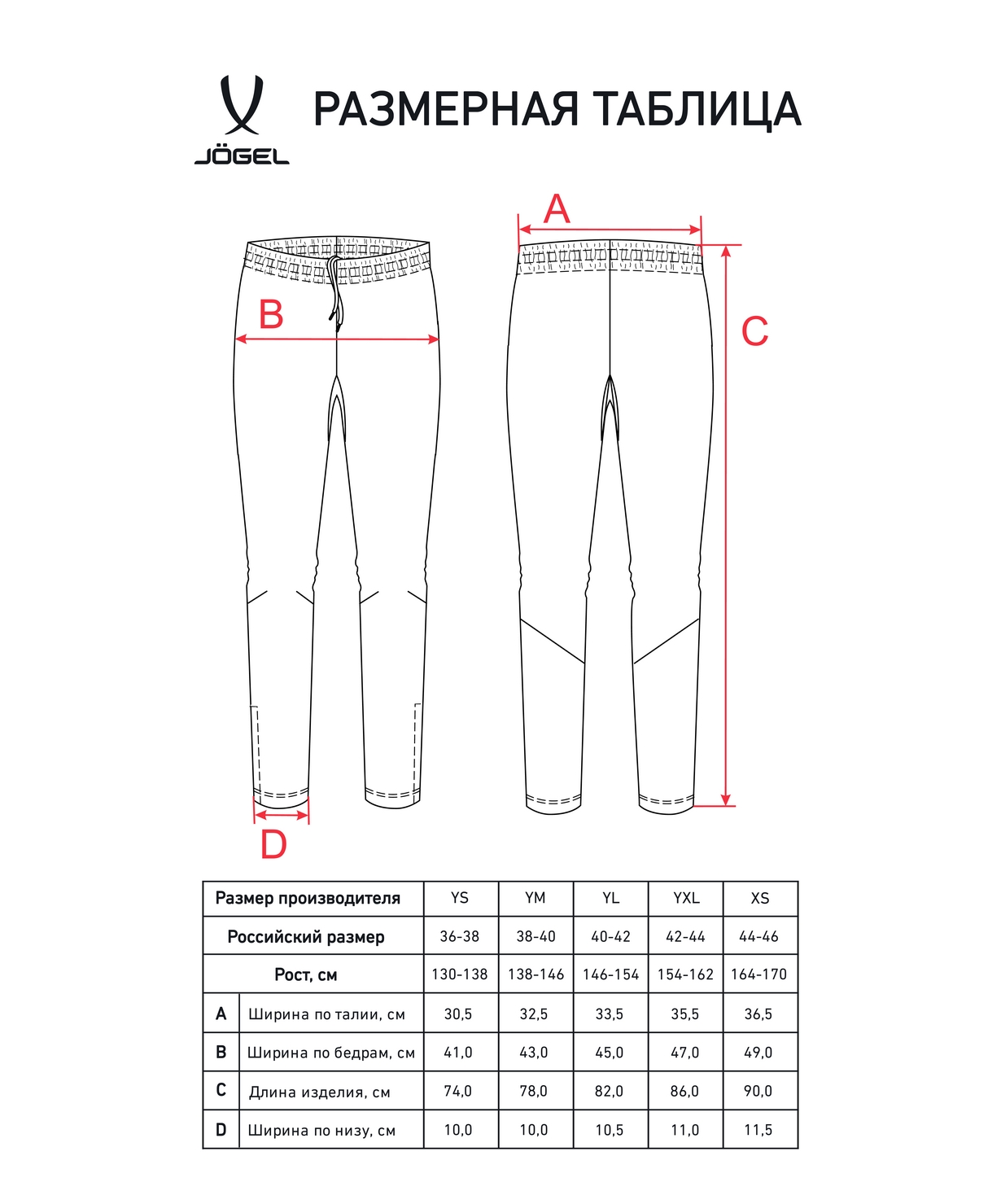 Брюки тренировочные, детские Jogel CAMP 2 Training No Pocket Pants, темно-серый