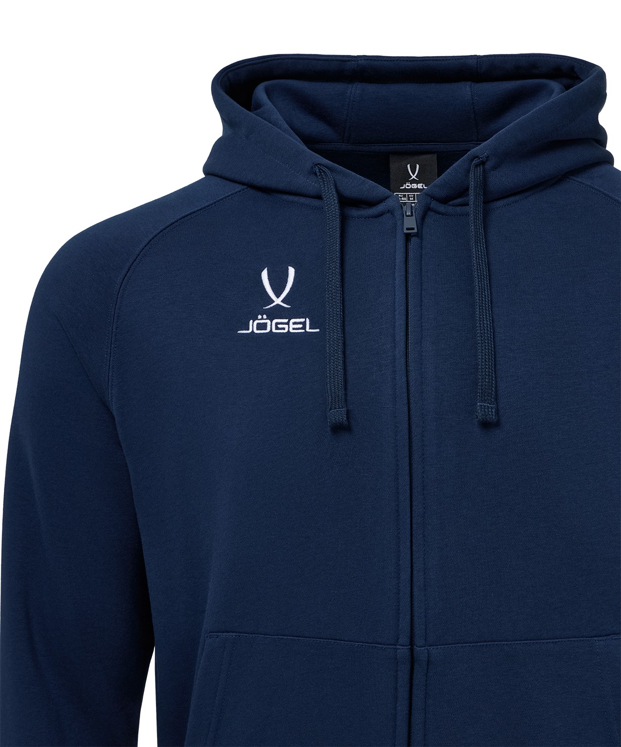 Худи Jogel ESSENTIAL Club reglan Cotton Zip Hoodie Z4, темно-синий