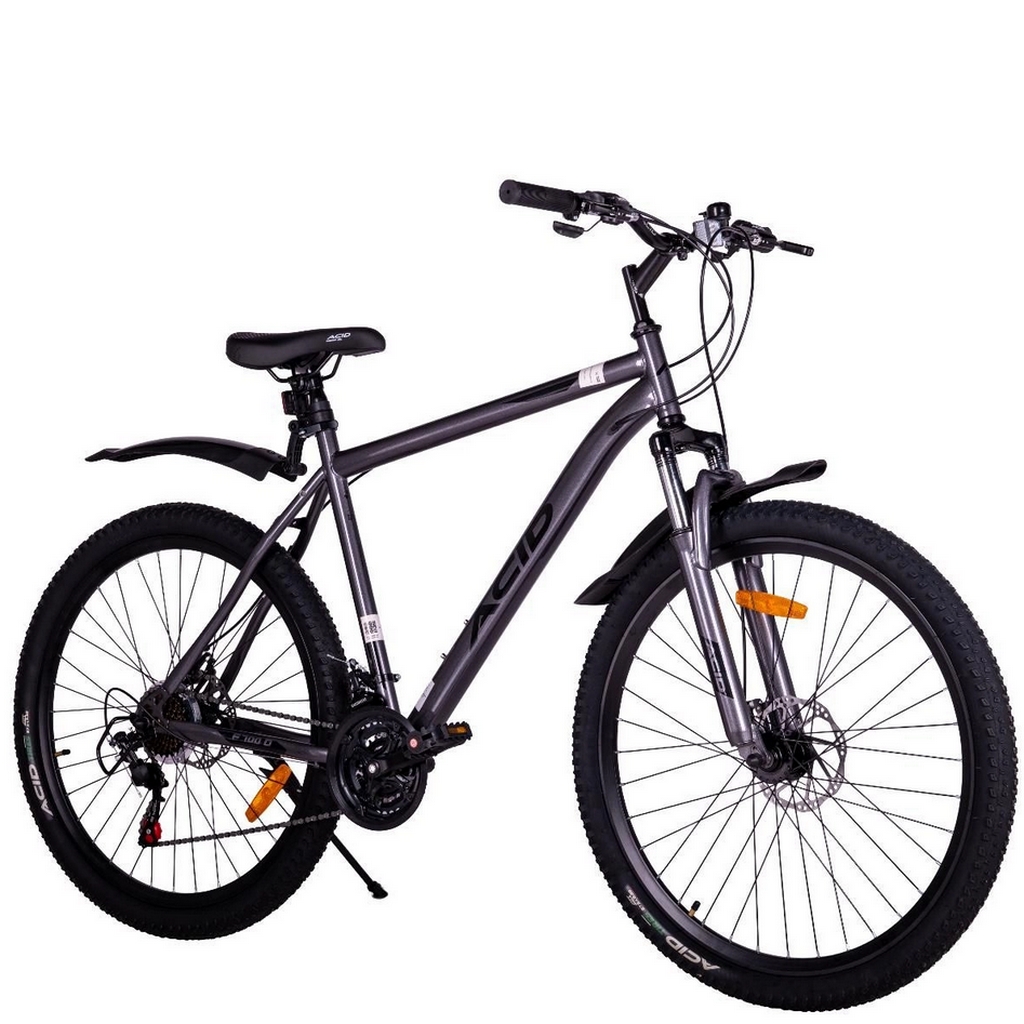 Велосипед 27,5" Acid F 700 D 053973 Gray\Black
