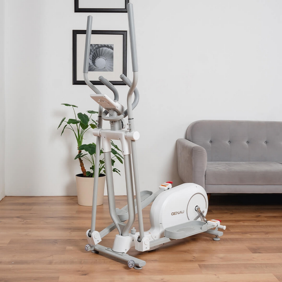 Складной эллиптический тренажер GENAU SpaceCompact Trainer M White