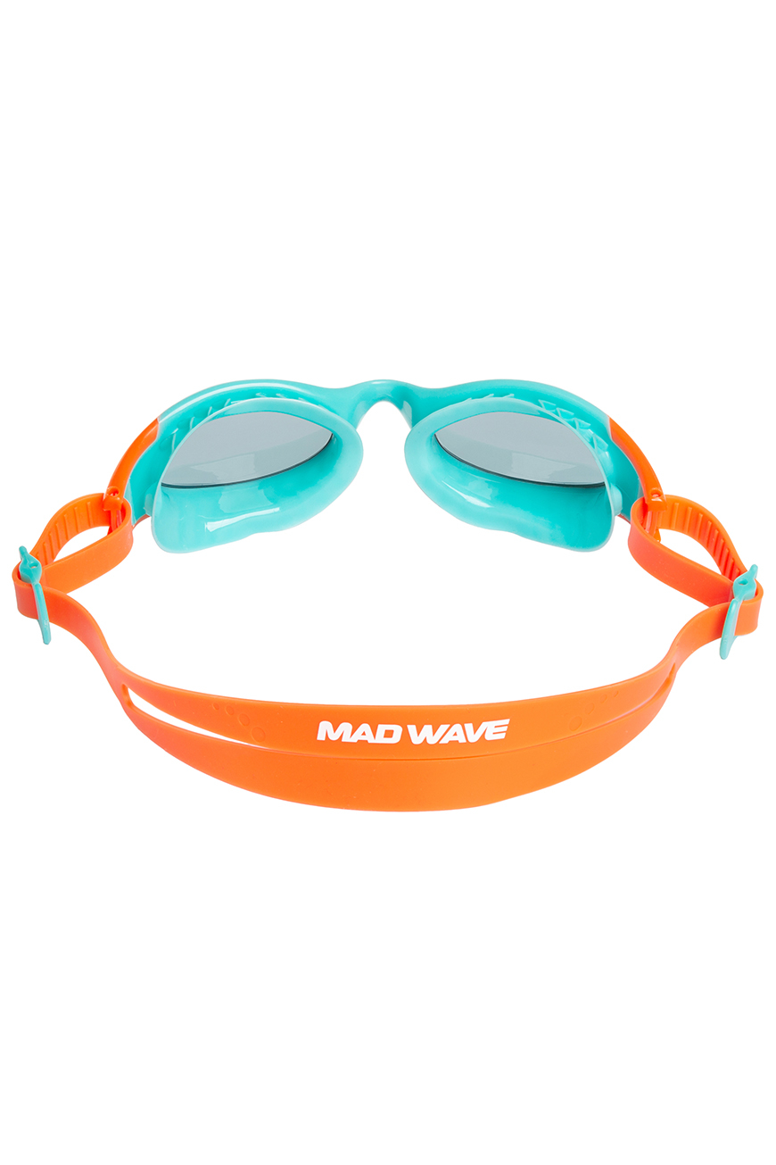 Очки для плавания юниорские Mad Wave Flame II junior M0434 11 0 07W оранжевый