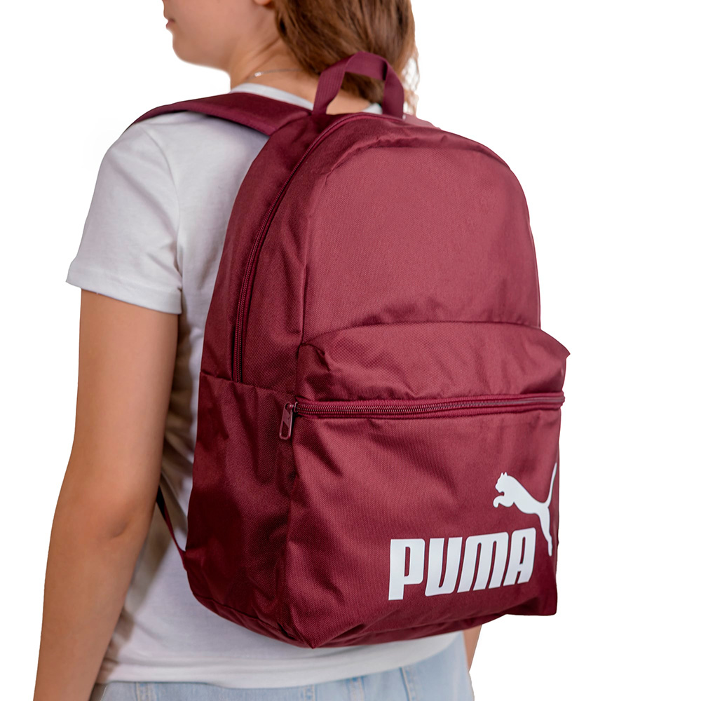 Рюкзак, полиэстер Puma Phase Backpack 09116420 бордовый