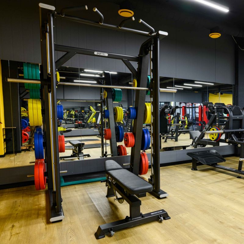 Диск обрезиненный цветной Fassion D51мм, 15 кг Profi-Fit