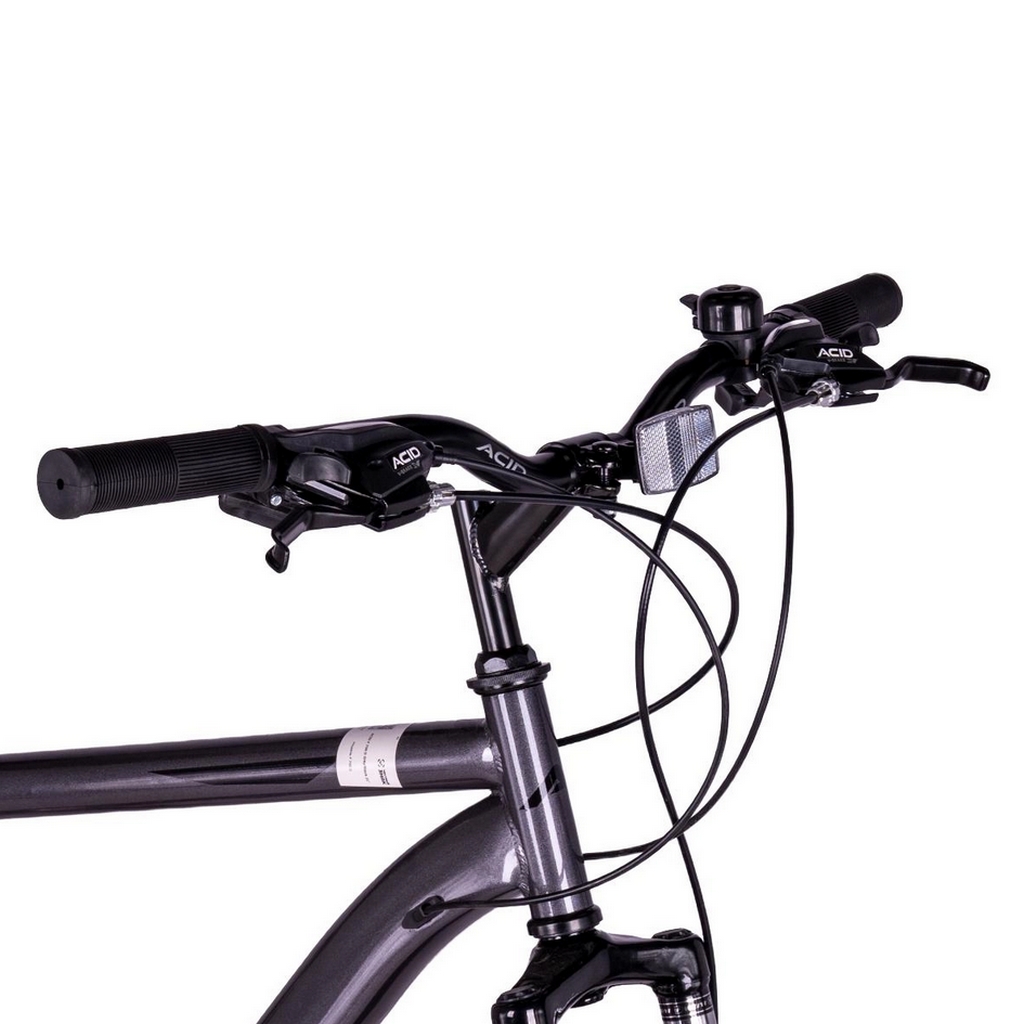 Велосипед 27,5" Acid F 700 D 053973 Gray\Black