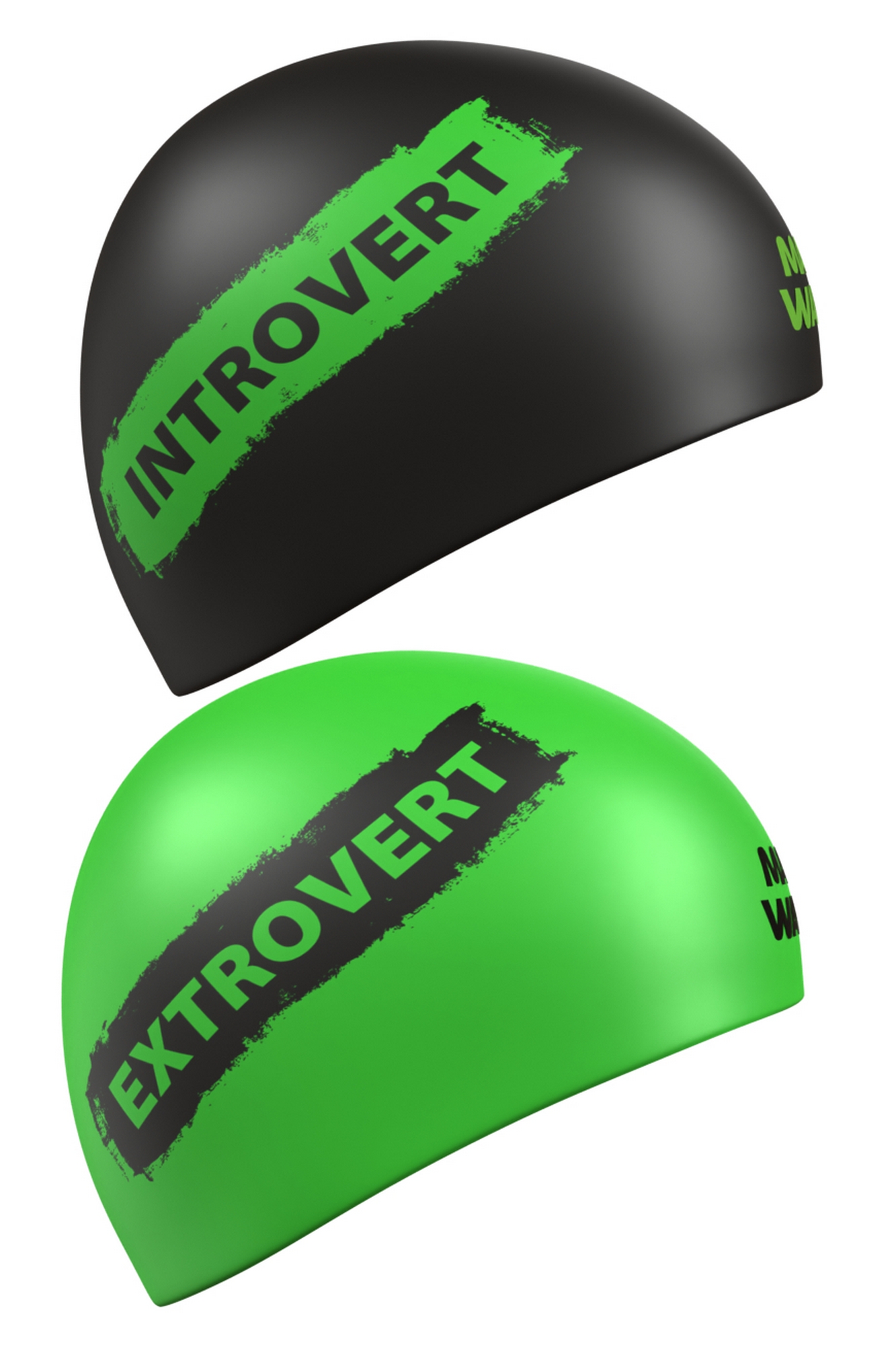 Силиконовая шапочка Mad Wave Reverse Introvert M0554 36 0 00W Зеленый