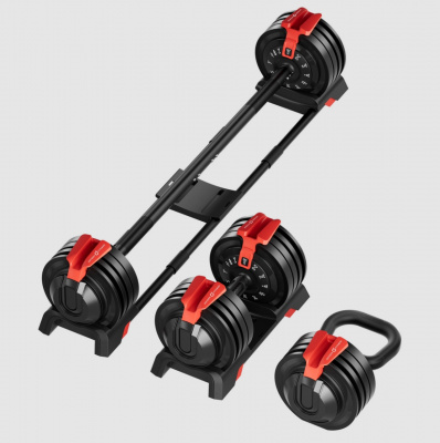 Штанга регулируемая многофункциональная 3 в 1, XCROSS 24кг Oxygen Fitness XCROSS_3IN1_24