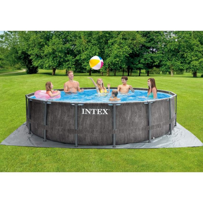 Каркасный бассейн Intex Greywood Prism Frame 457х122 см 26742