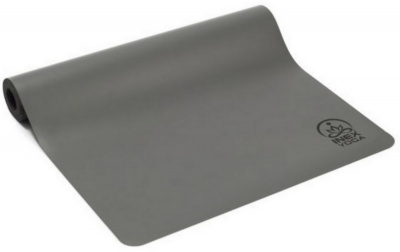 Коврик для йоги 185x68x0,4 см, PU Inex Yoga Mat Matte PUMATTE-CG матовый темно-серый
