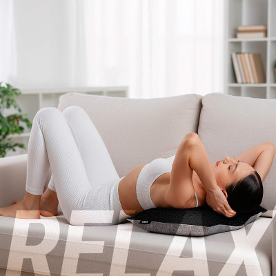 Массажная подушка UNIX Relax Pillow MPRPGY Grey