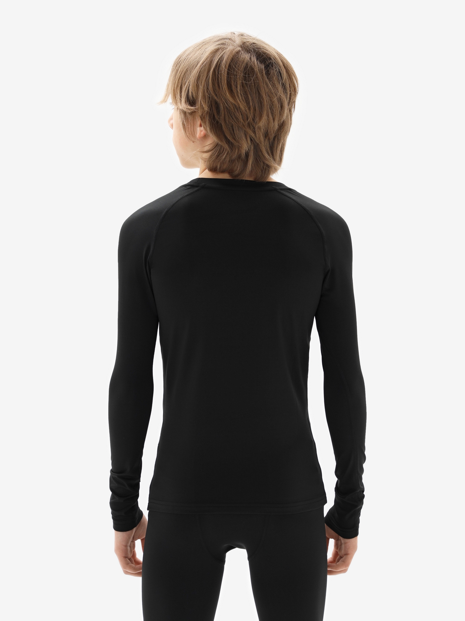 Детское термобелье (верх) Kelme Tech Fit Long Sleeve (Thin) Kids 3893113-000 Black