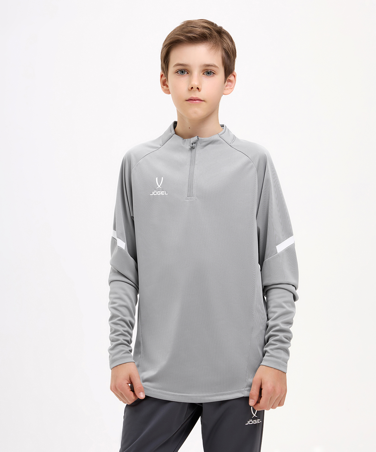 Джемпер тренировочный Jogel CAMP 2 Training Top, серый, детский