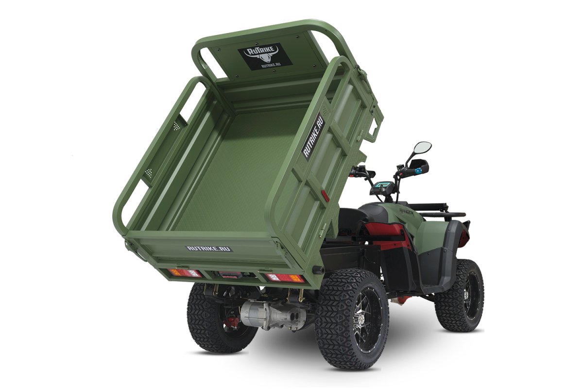Грузовой электроквадроцикл RuTrike Рейнджер 026255-3232 зеленый