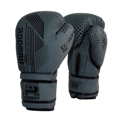 Боксерские перчатки 12 oz Roomaif RBG-335 Dх Grey