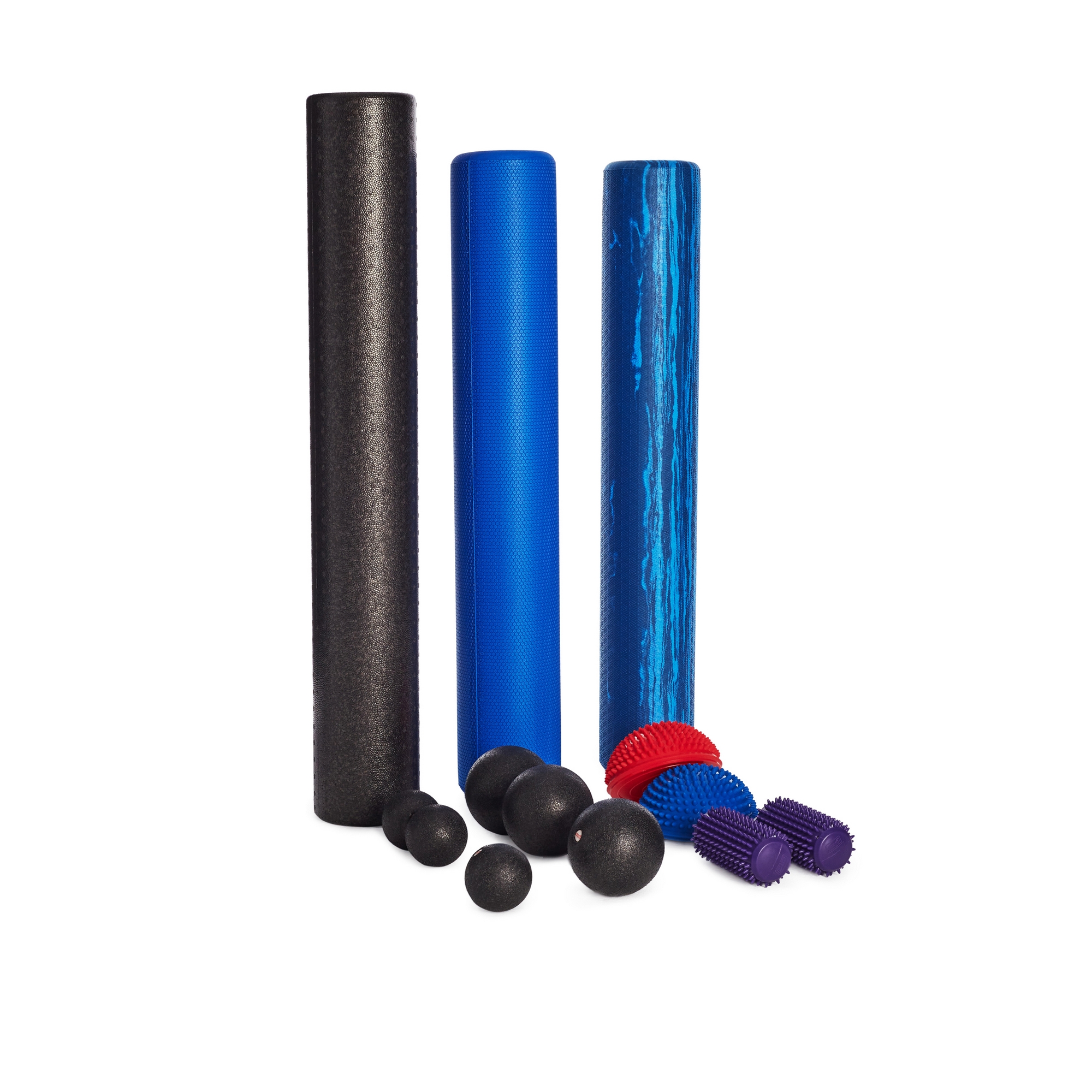 Массажный ролик, длина 100см, жесткий SISSEL Pilates Roller Pro 310.018 серый