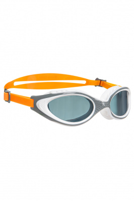 Очки для плавания Mad Wave Flame II M0424 19 0 12W серебро
