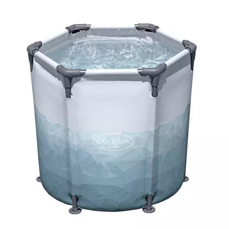 Ледяная купель90х80см, 253л, фильтр-насос 1249л/ч, тент Bestway Glacial dip Ice bath pod 6002K