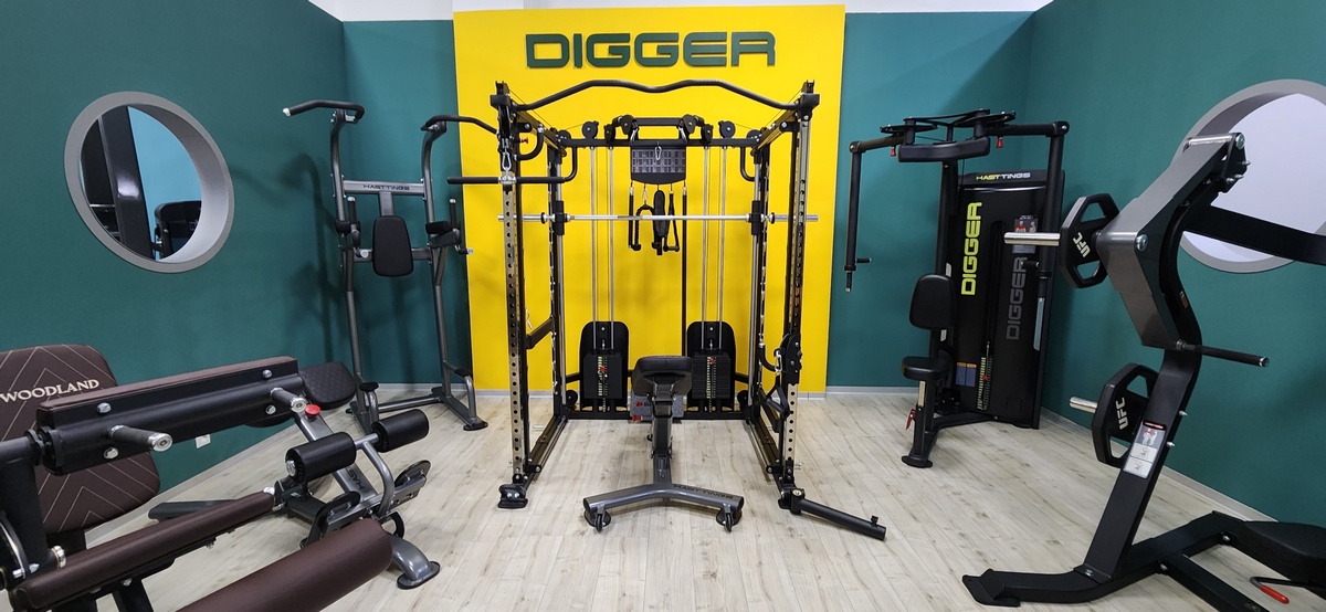 Мультикомплекс с 3d машиной Смита Hasttings Digger HD009-7 | Premium Fitness