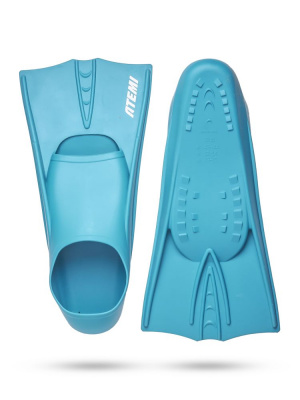 Ласты тренировочные Atemi classic fins TKF1GN бирюзовый