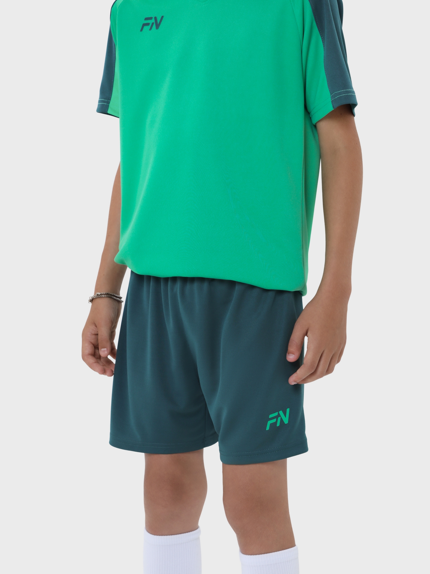 Детская футбольная форма FN Phantom Kid KFN4261022-329 Mint\Dark Green