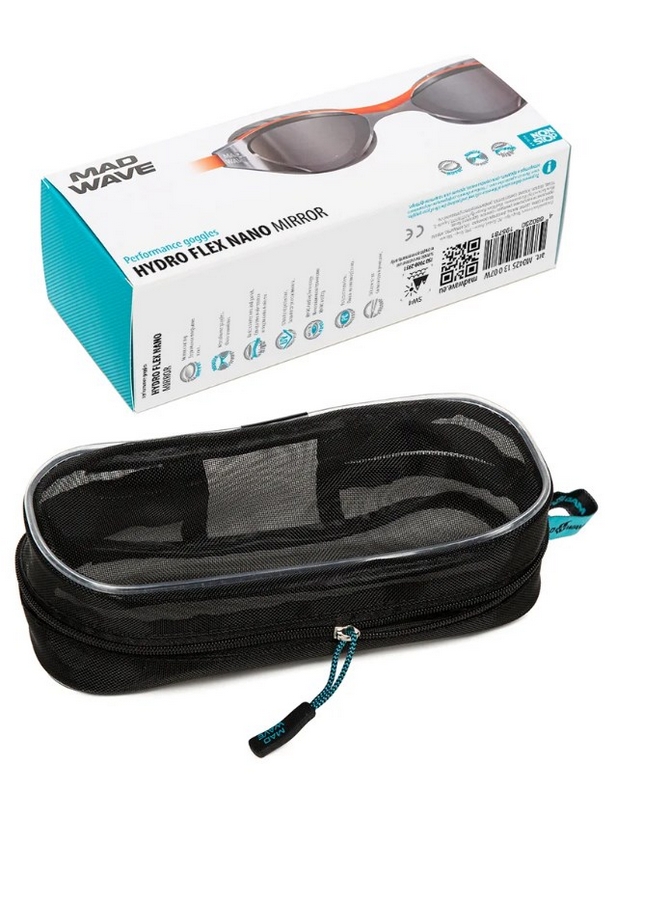 Очки для плавания Mad Wave Hydro flex Nano mirror M0425 13 0 07W