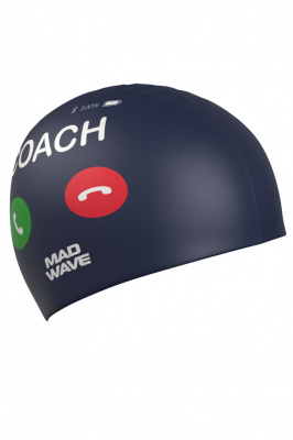 Силиконовая шапочка Mad Wave Coach M0554 64 0 00W
