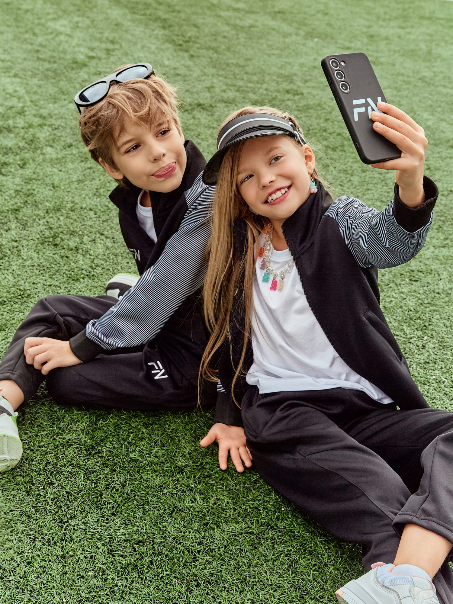 Детский спортивный костюм FN Dynamic Kid KFN4251001-000 Black\Grey
