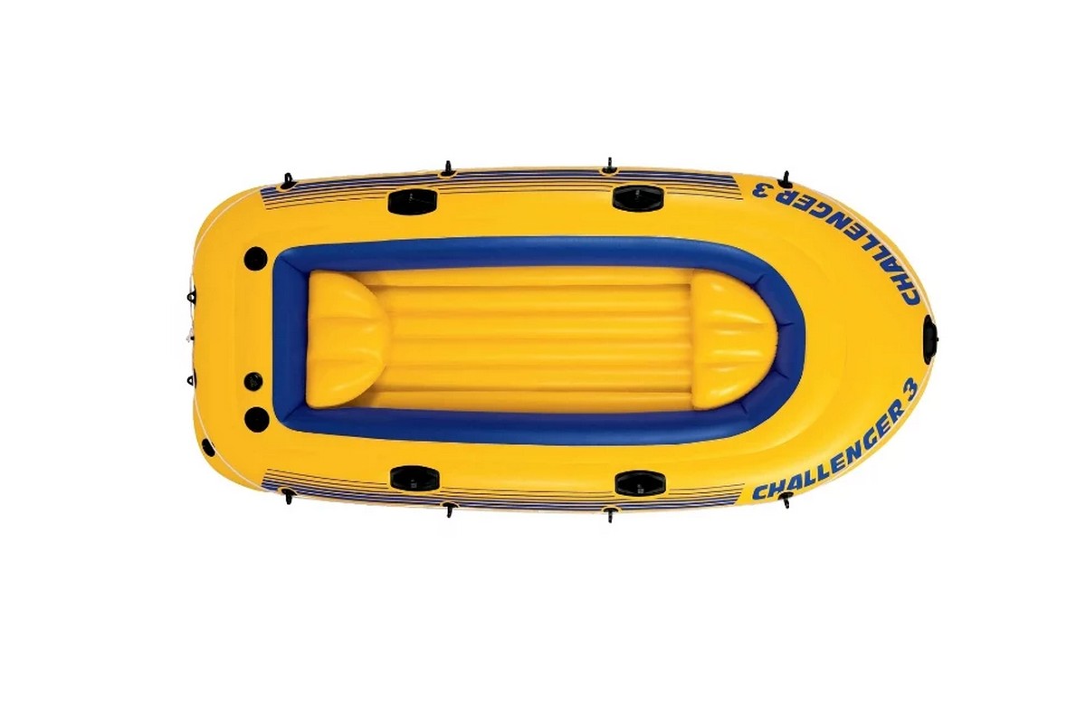 Лодка надувная трехместная Intex Challenger-3 Set