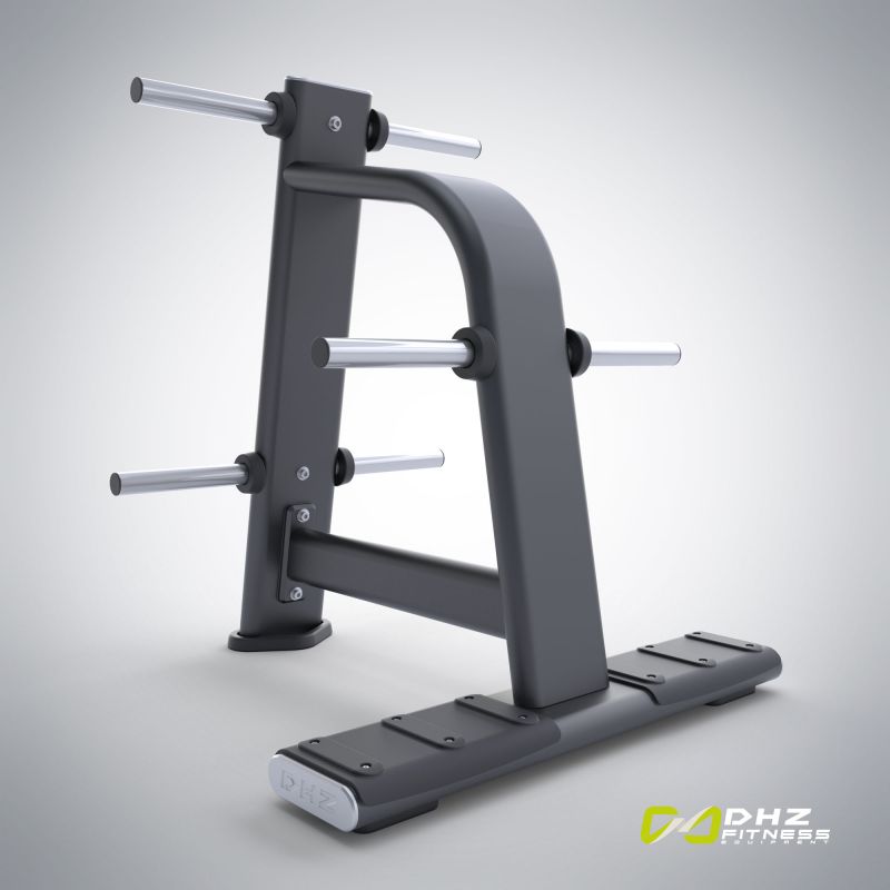 Стойка для олимпийских дисков DHZ E7054 | Premium Fitness