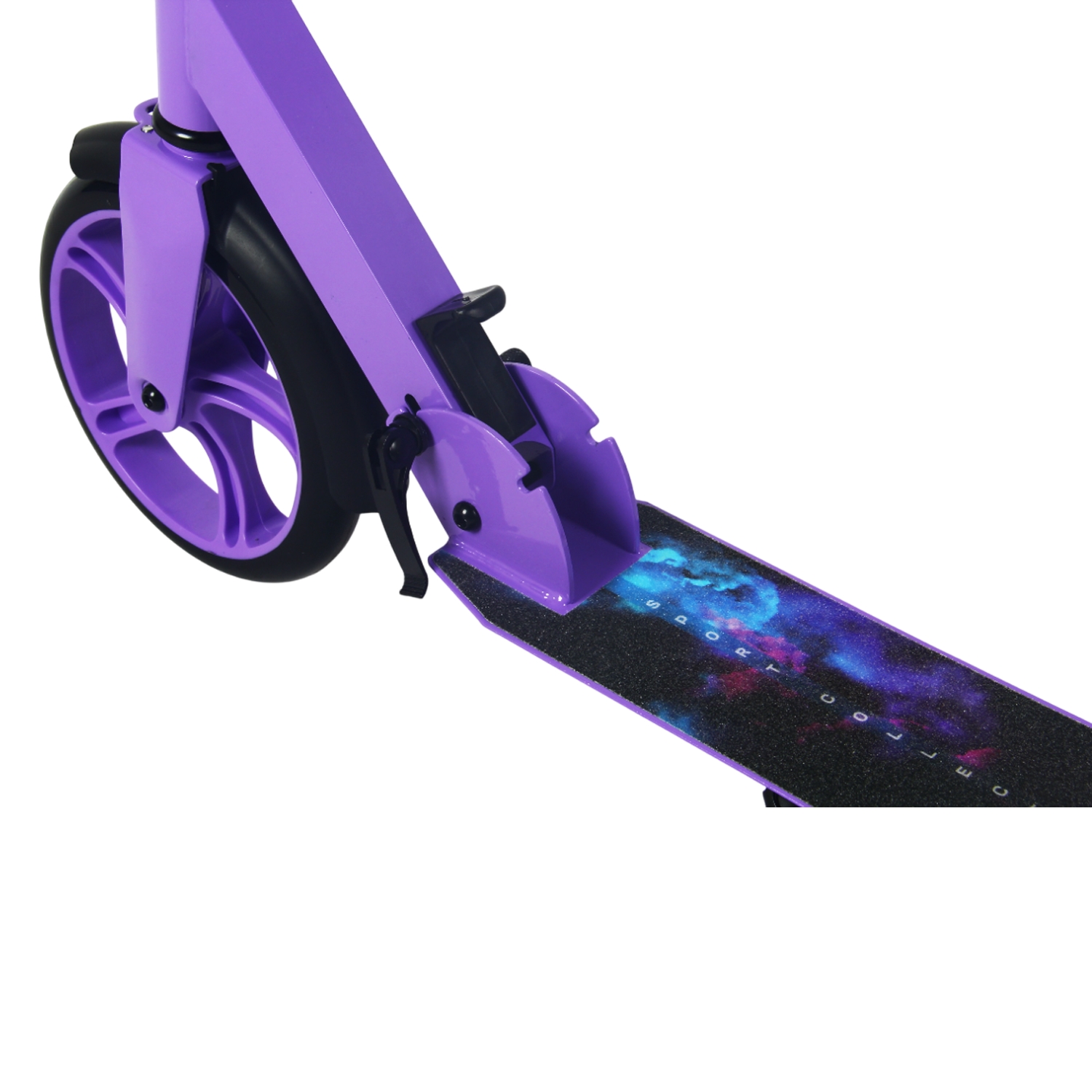 Самокат 200мм Sport Collection CK-SA200-1 violet (фонарь и наклейка в подарок)