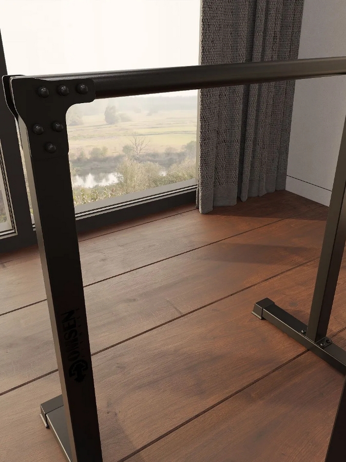 Брусья напольные хайлетсы Domsen Fitness Ds48 BLACK
