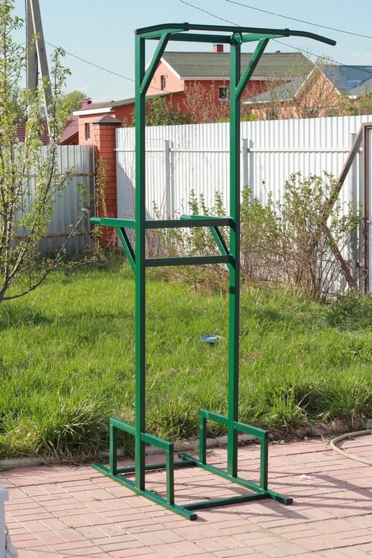 Турник-пресс-брусья, напольный 