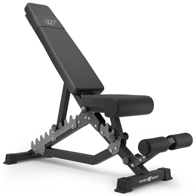 Скамья регулируемая с валиком для ног Marbo MS-L101 2.0 | Premium Fitness