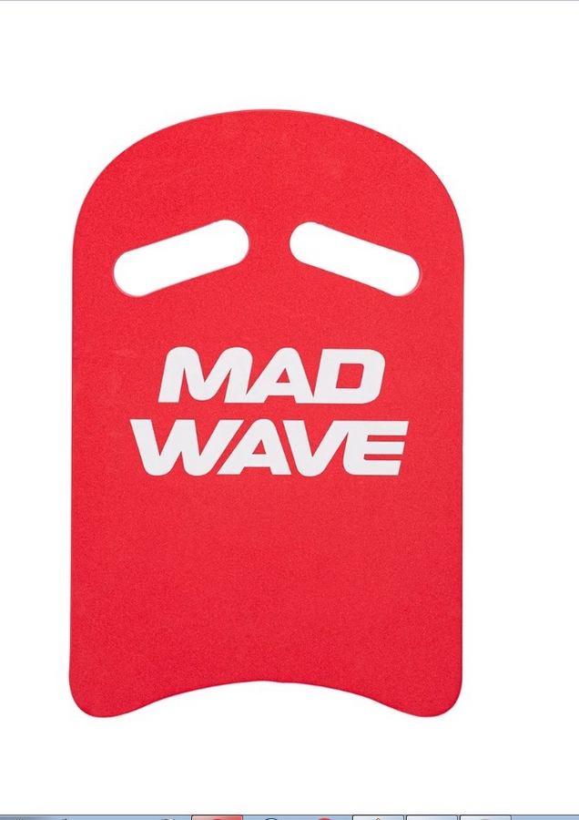 Доска для плавания Mad Wave Kickboard Light 25 II M0725 01 0 05W Красный