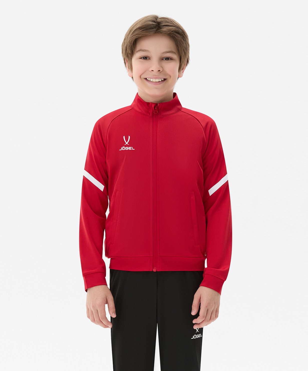 Олимпийка Jogel CAMP 2 Track Jacket, красный, детский
