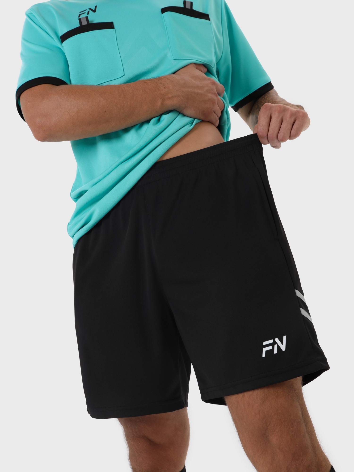 Судейская форма FN Justice FN4331001-460 Light Blue\Black