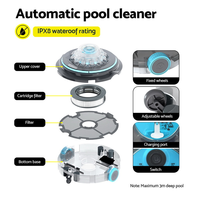 Беспроводной робот-пылесос Poolstar Aquajack 650 P1165
