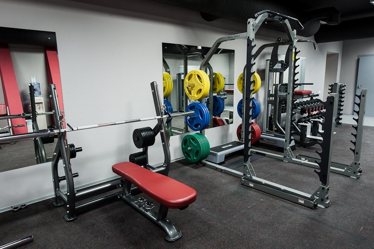 Олимпийская горизонтальная скамья со стойками Impulse IT7014 | Premium Fitness