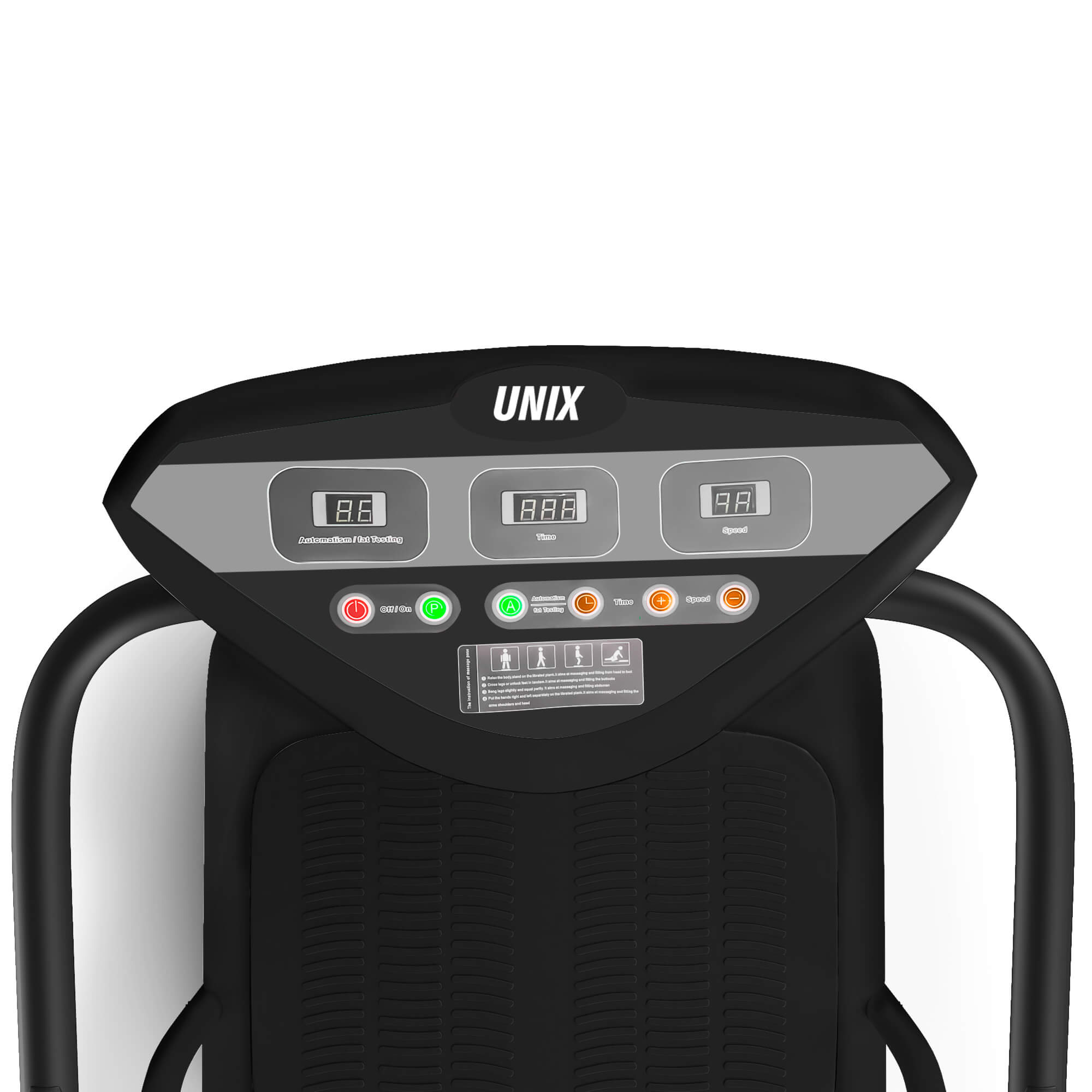 Виброплатформа UnixFit Improve 2 in 1 VPWHI2BK Black