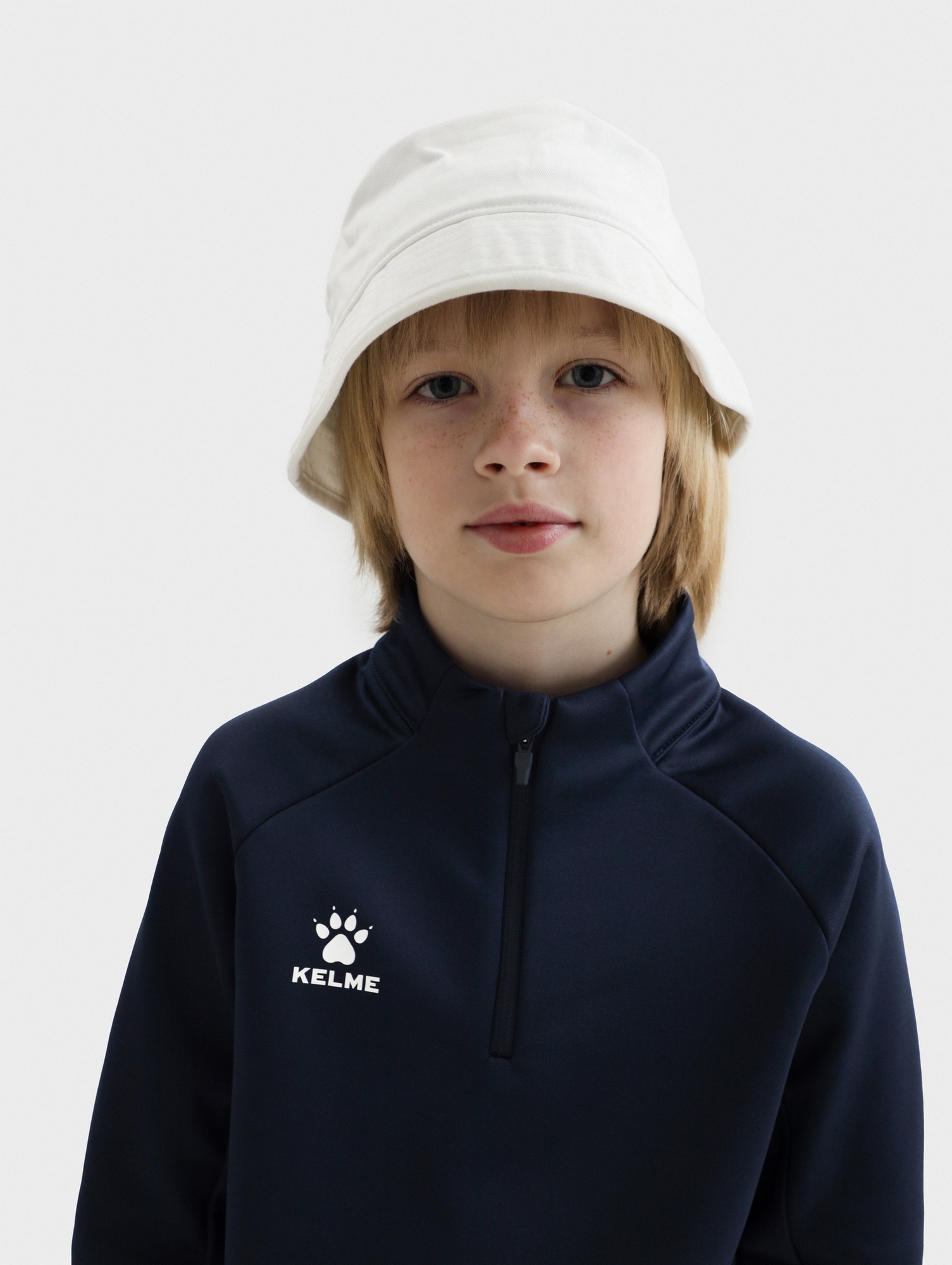 Детская олимпийка Kelme Children's Pullover (plus Fleece) 7461TT3052-416 Dark Blue