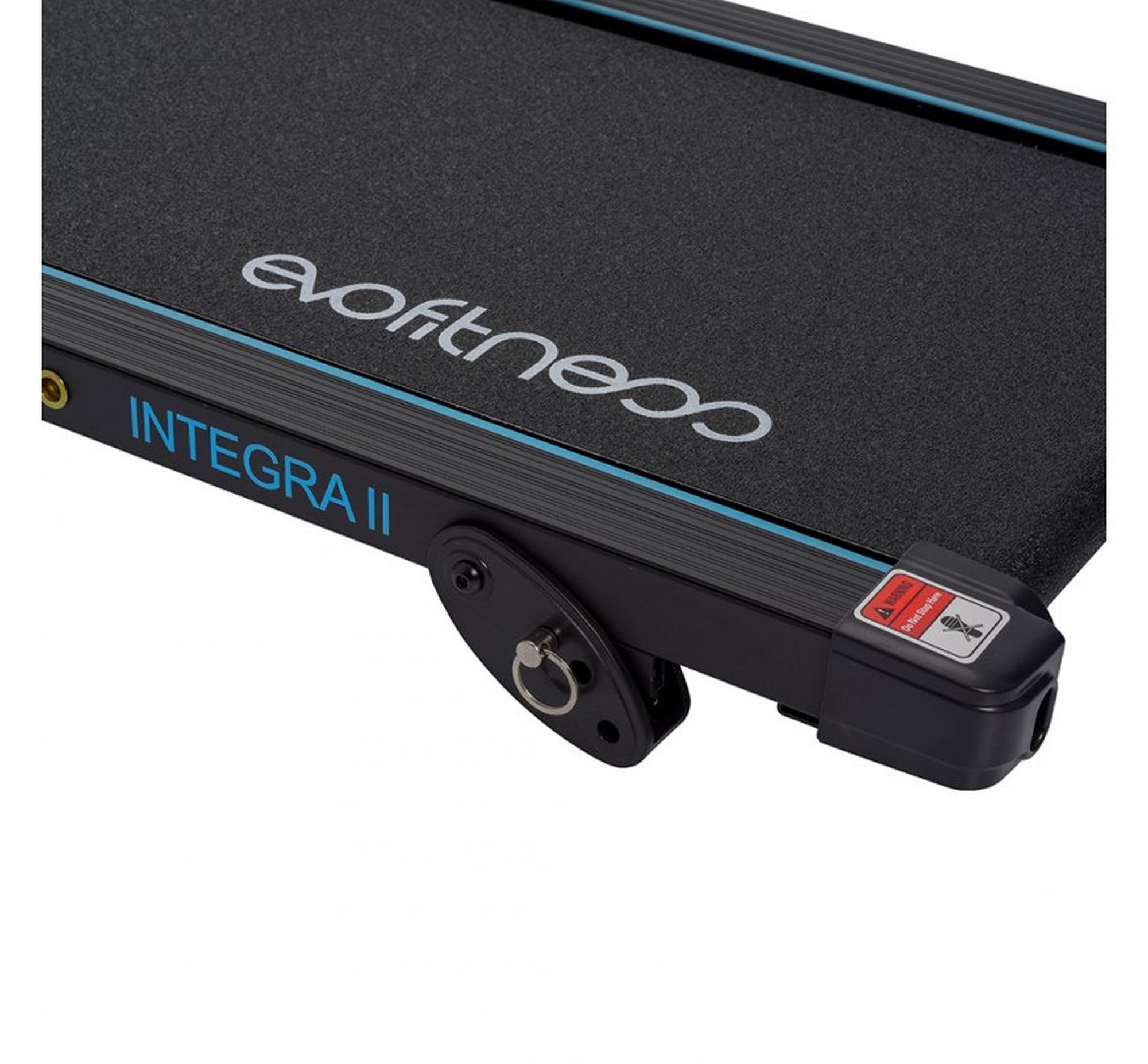 Беговая дорожка электрическая EVO Fitness Integra II Black (коврик в комплекте)