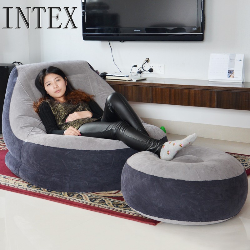 Кресло с пуфиком 99*130*76см Intex 68564