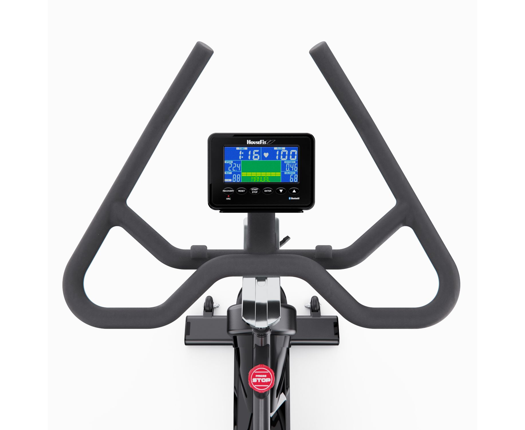 Спин-байк, инерционный маховик 30 кг \ Bluetooth HouseFit B-HB-8285CB