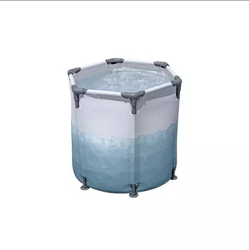 Ледяная купель90х80см, 253л, фильтр-насос 1249л/ч, тент Bestway Glacial dip Ice bath pod 6002K