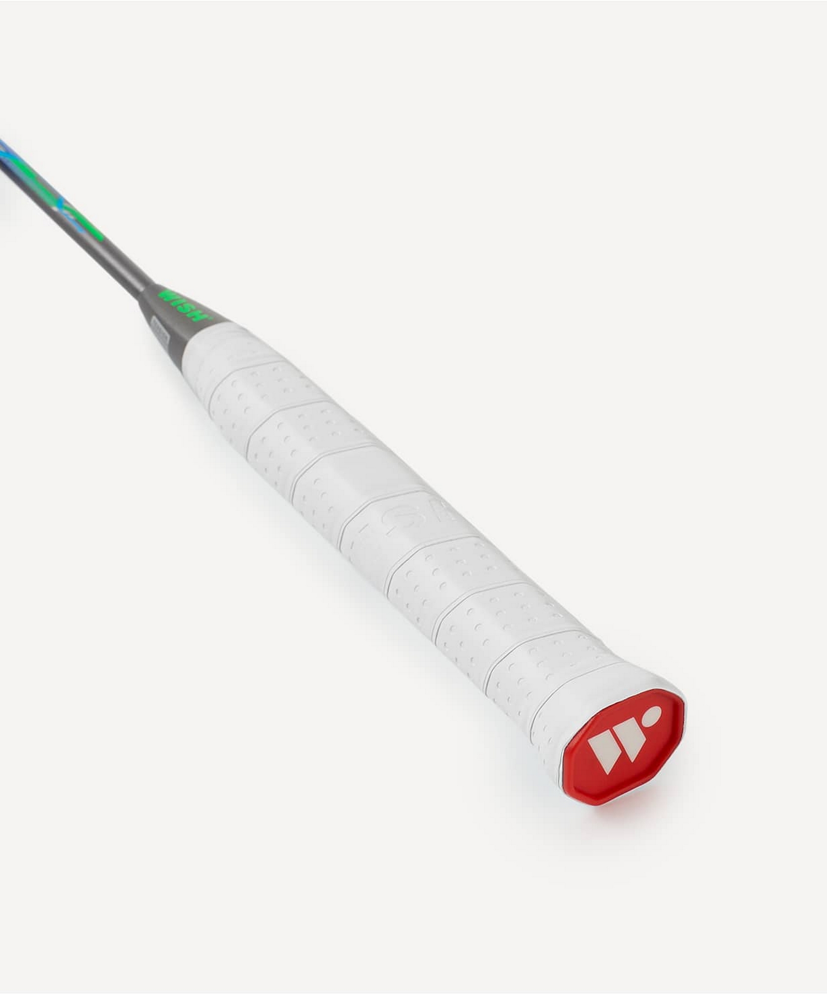 Ракетка для бадминтона Wish Carbon Pro 98, серый\зеленый