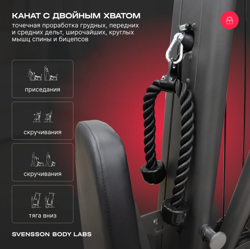 Силовой комплекс полукоммерческий Svensson Body Labs RIGEL PLUS PRO