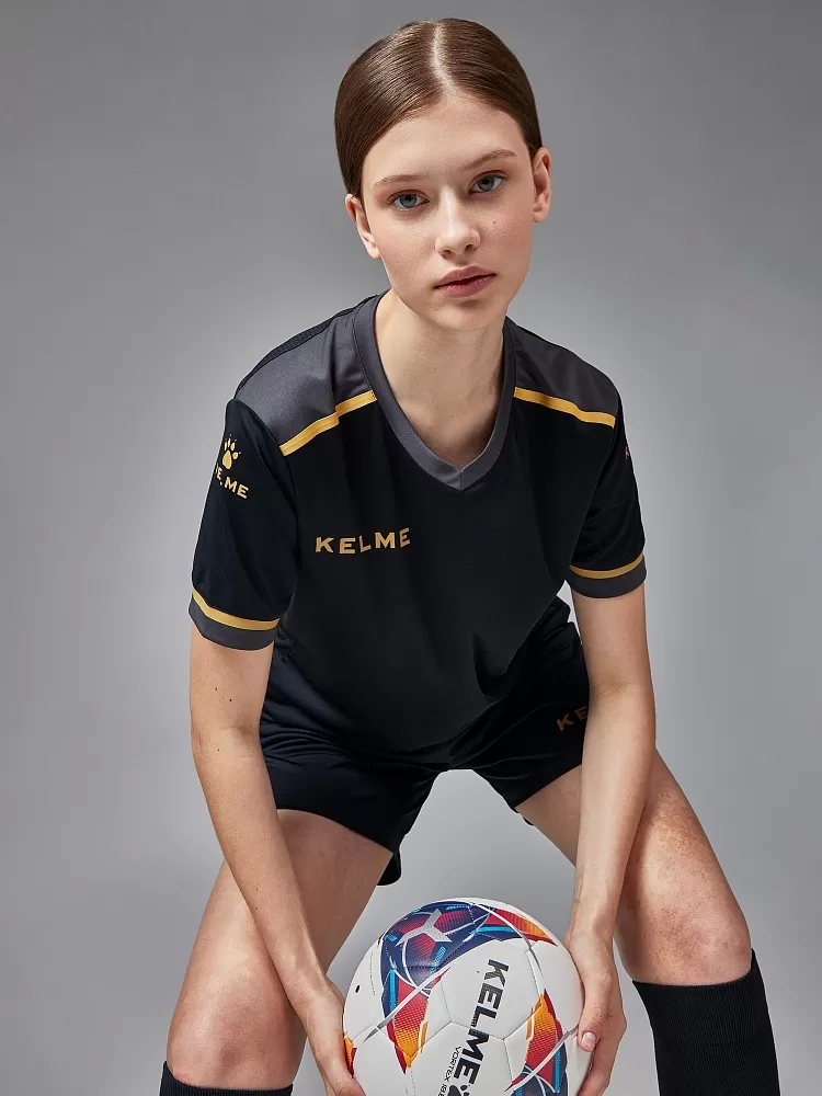 Футбольная форма Kelme Short Sleeve Football Uniform 3871001-037 Black