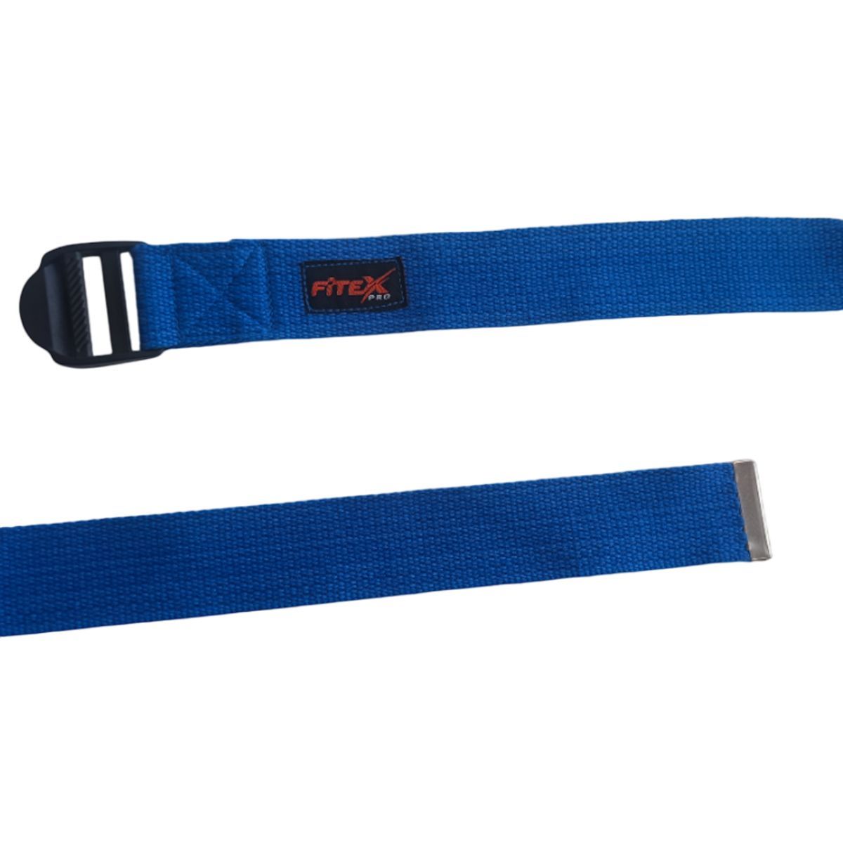 Ремень для йоги 183х3,8см Fitex Pro FTX-1218 синий