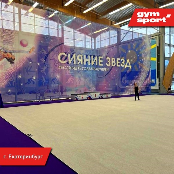 Ковер для художественной гимнастики GymSport PROF NEW 14Х14